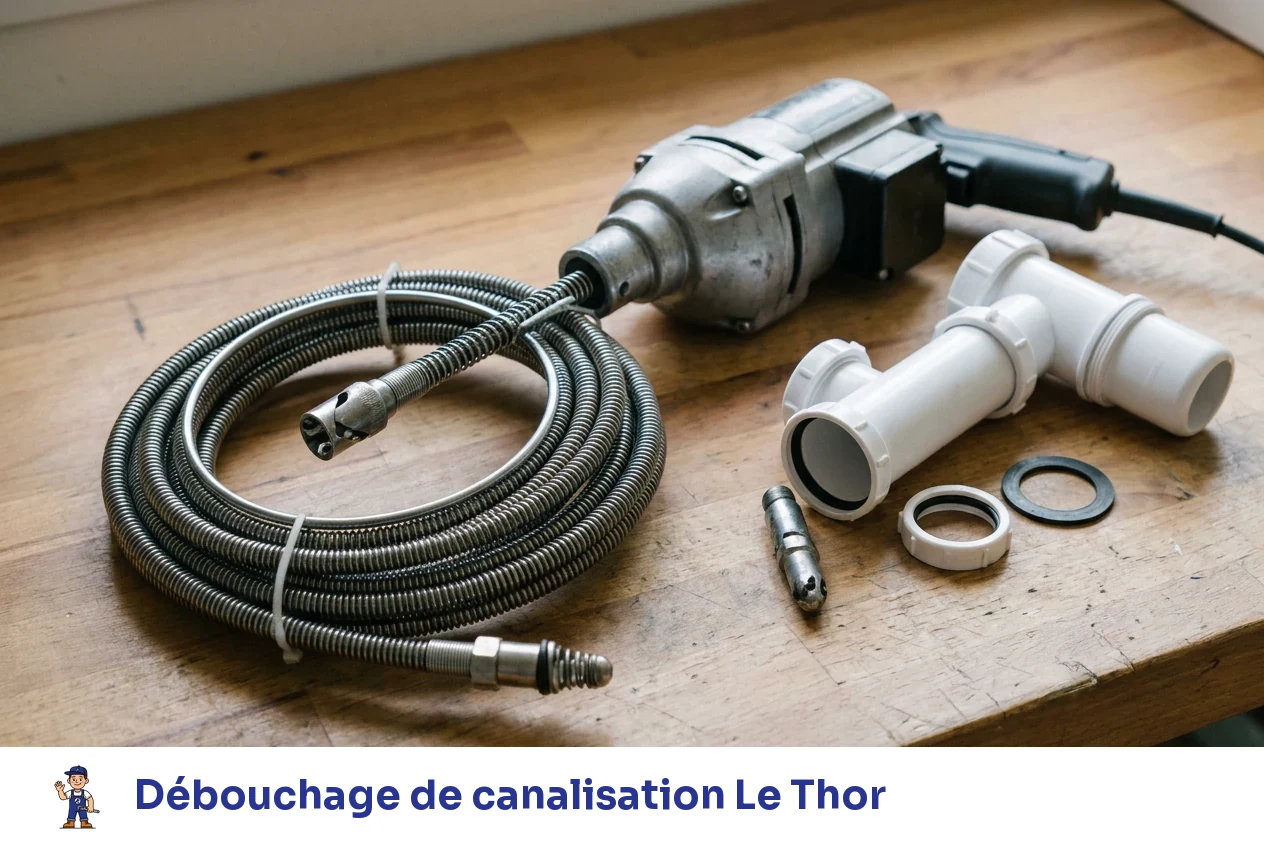 Débouchage de canalisation à Le Thor
