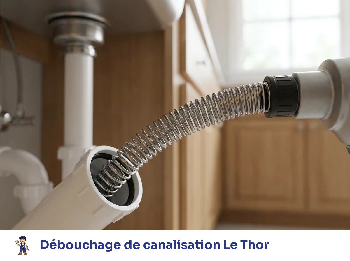 Débouchage de canalisation à Le Thor