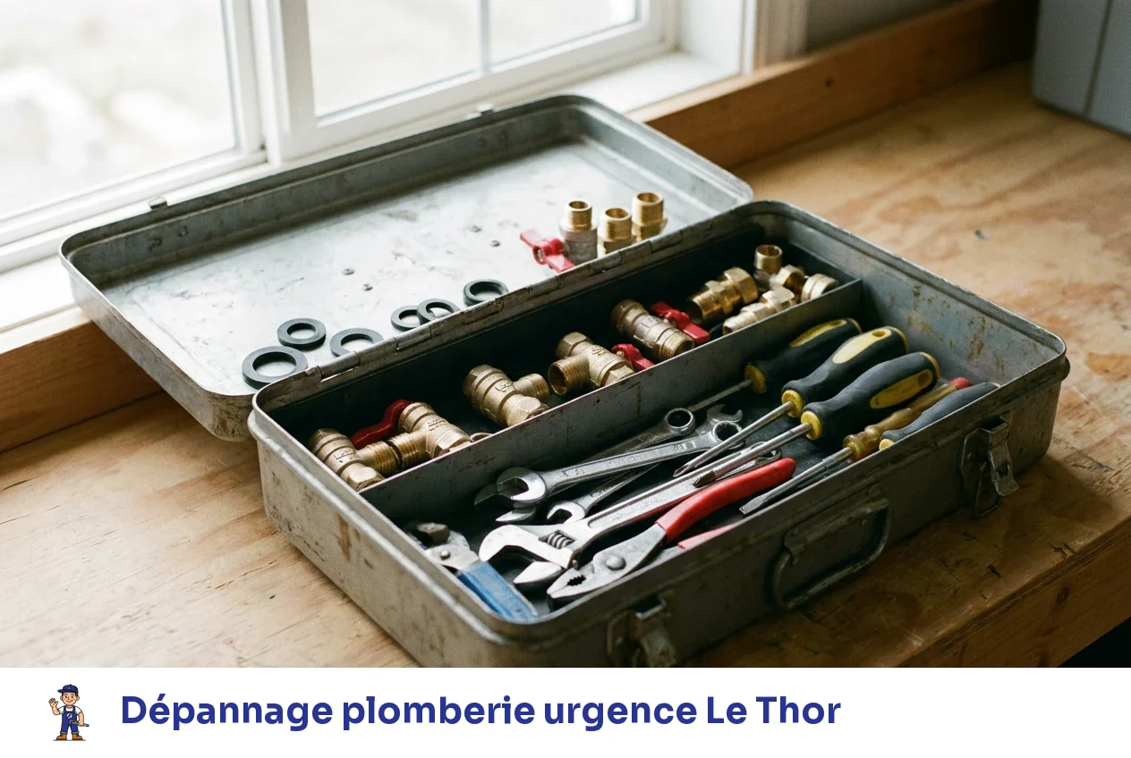 Dépannage plomberie urgence à Le Thor