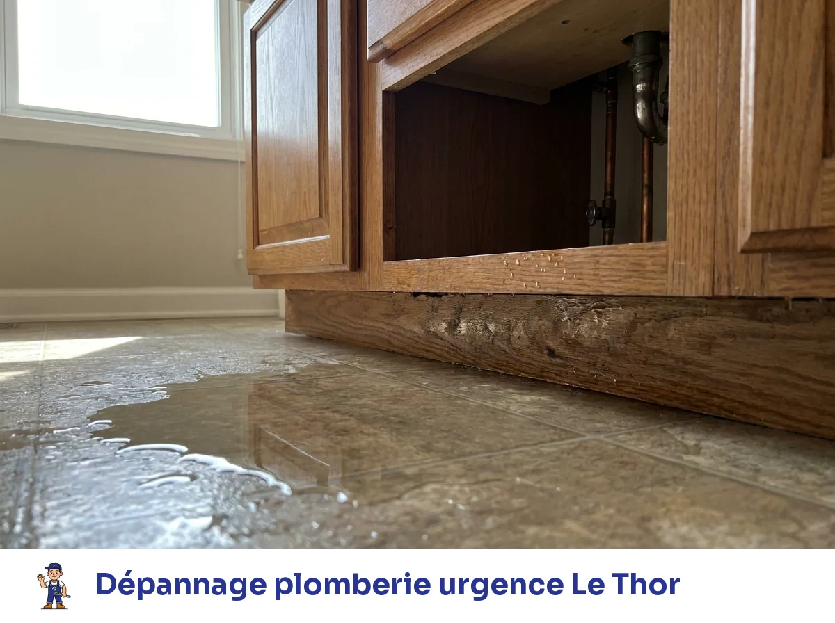 Dépannage plomberie urgence à Le Thor