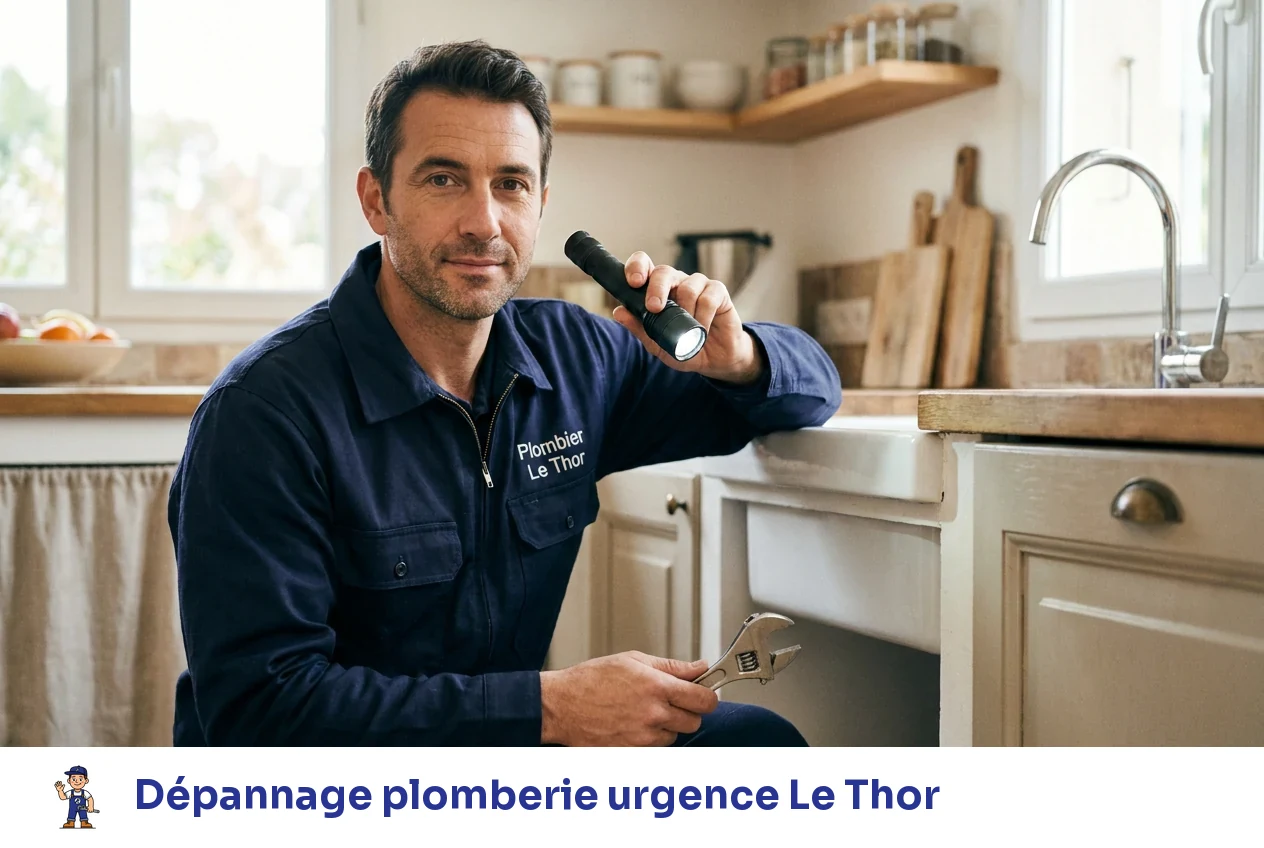 Dépannage plomberie urgence à Le Thor