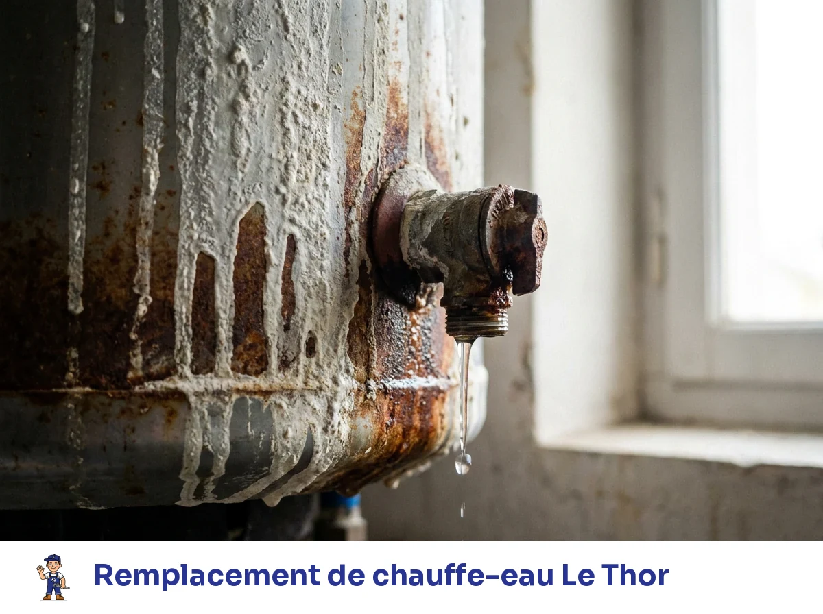 Remplacement de chauffe-eau à Le Thor