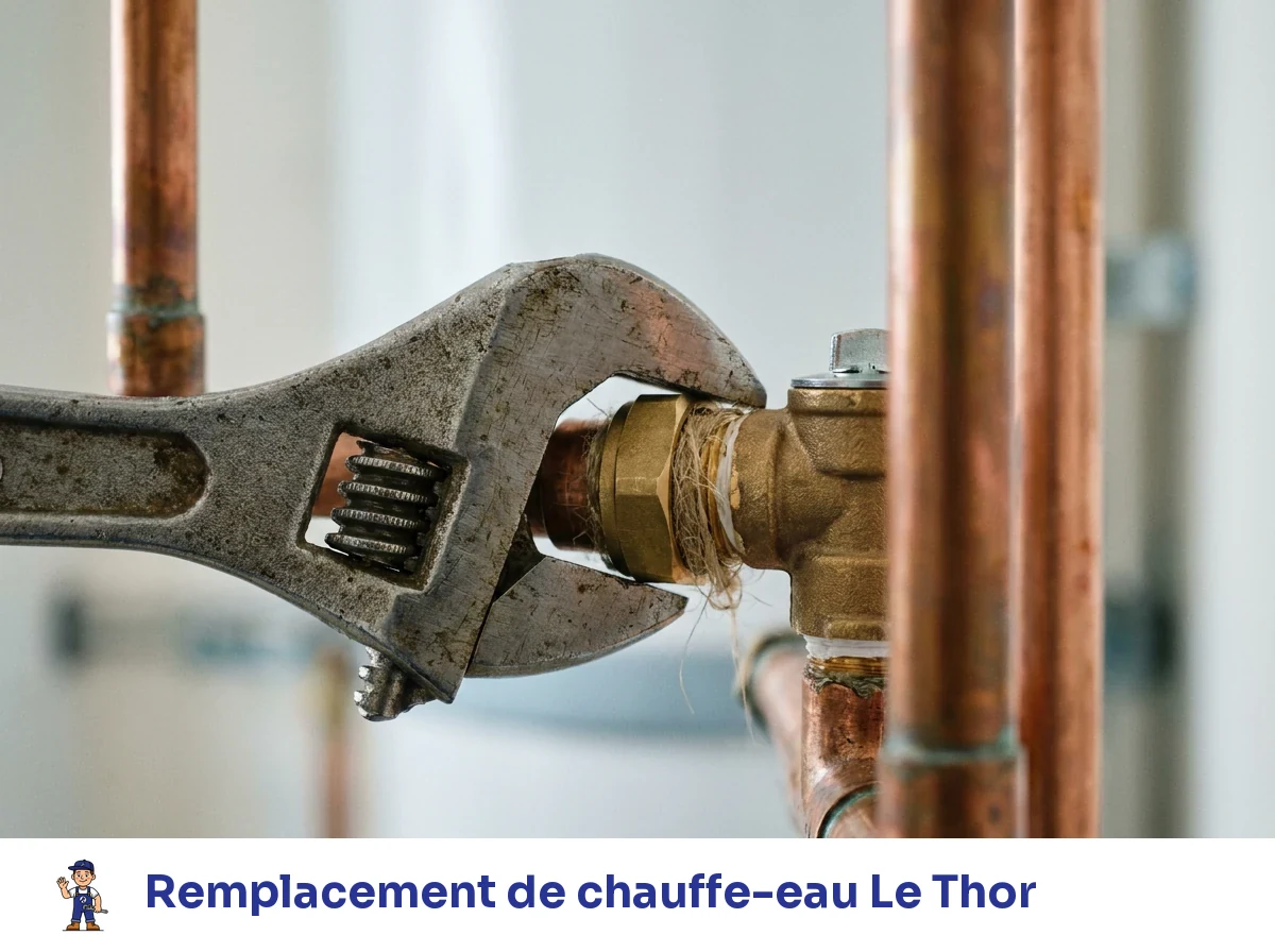 Remplacement de chauffe-eau à Le Thor