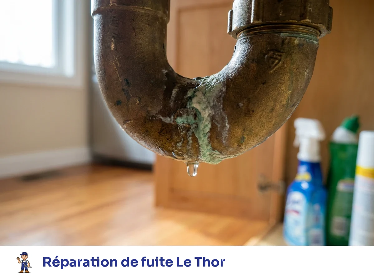 Réparation de fuite à Le Thor