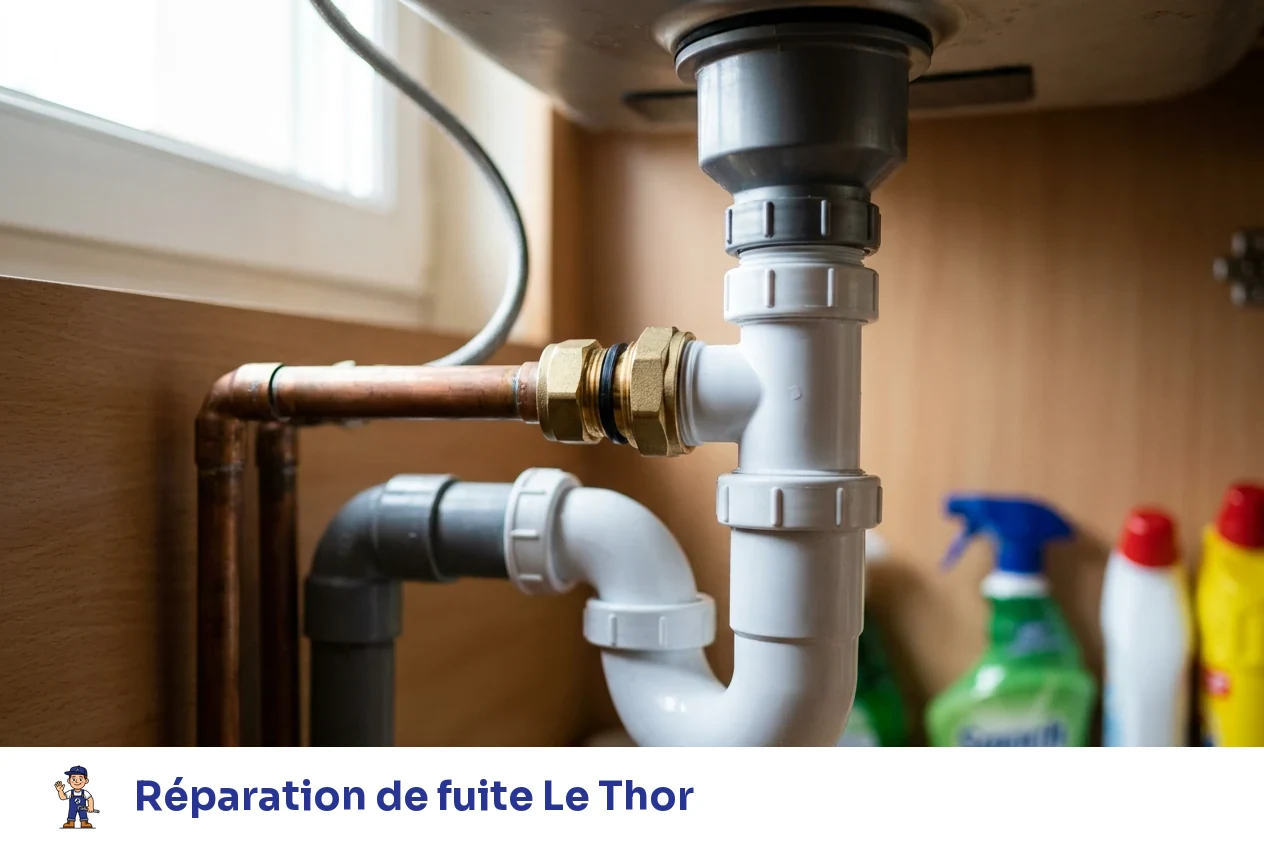 Réparation de fuite à Le Thor