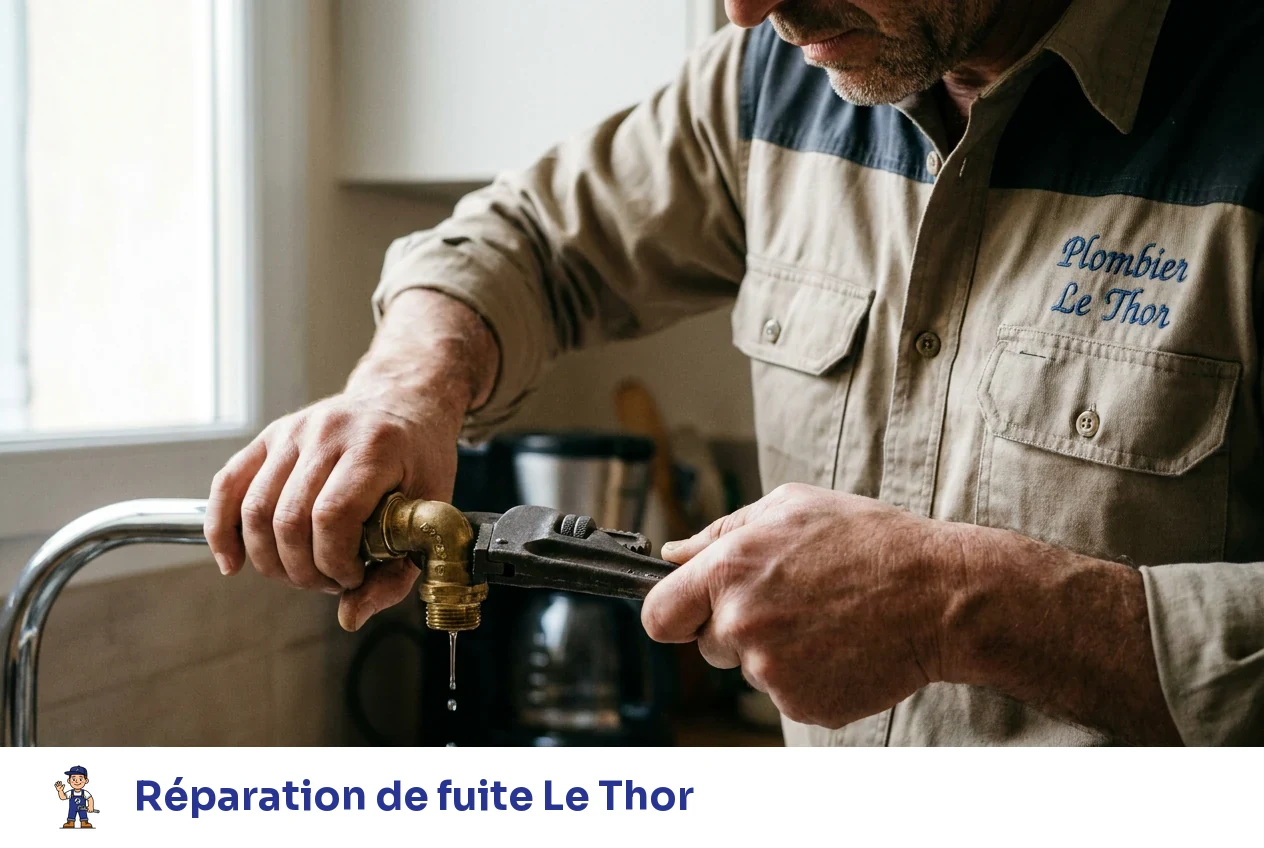 Réparation de fuite à Le Thor